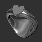 Cad Cam drawing secret signet ring